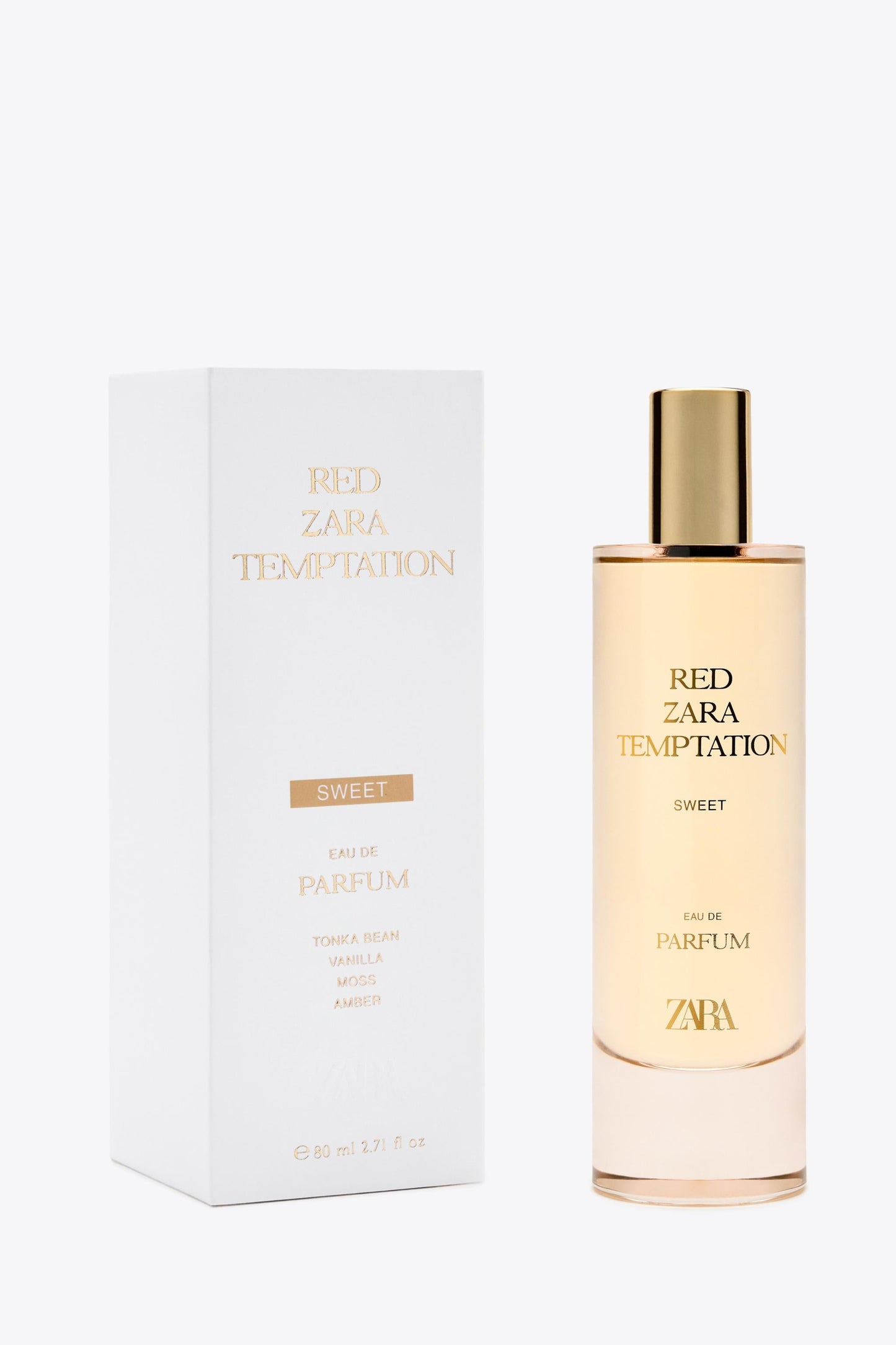 RED ZARA SWEET TEMPTATION EDP 80 ML (2.72 FL. OZ)